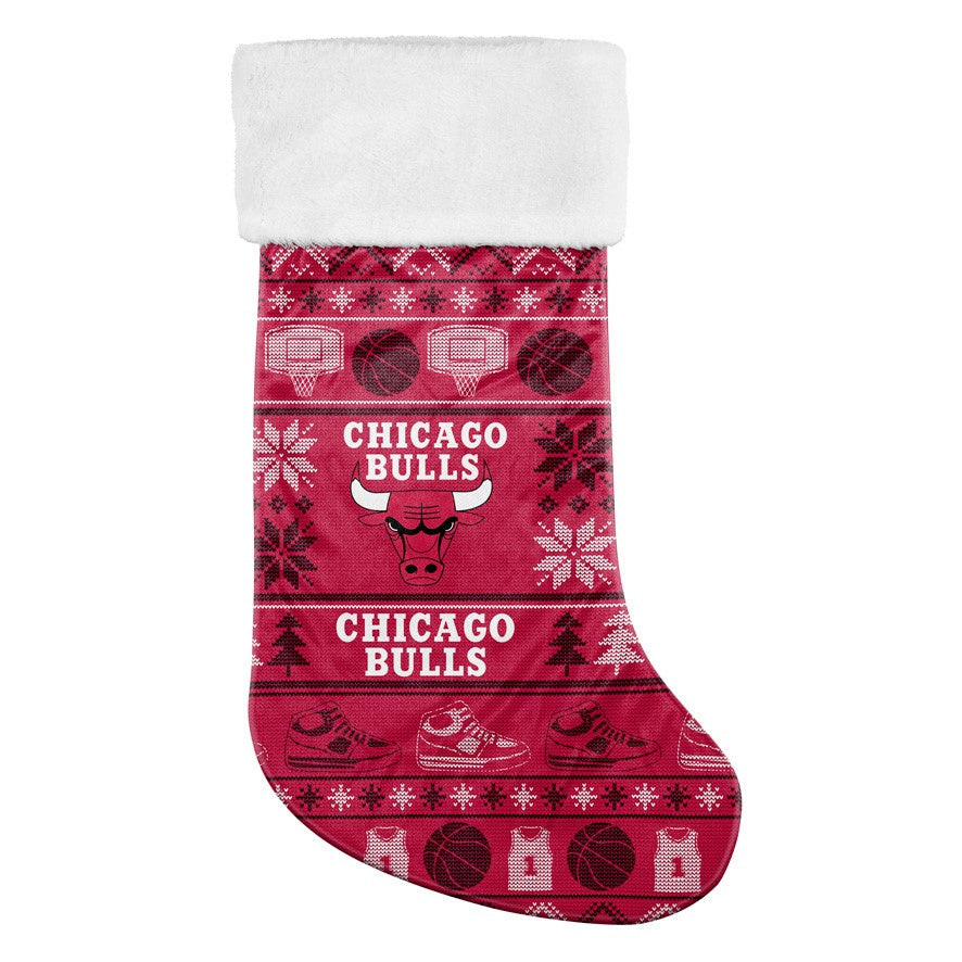 CHICAGO BULLS JUMBO CHRISTMAS STOCKING