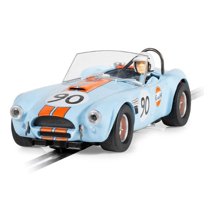 Scalextric C4509 Shelby Cobra - Gulf Slot Car