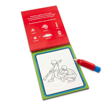 Melissa & Doug - On the Go Water WOW! Water-Reveal Activity Pad – Sports