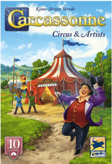 Carcassonne Expansion 10 - Circus and Artist (2025 Redesign)