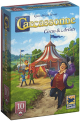 Carcassonne Expansion 10 - Circus and Artist (2025 Redesign)