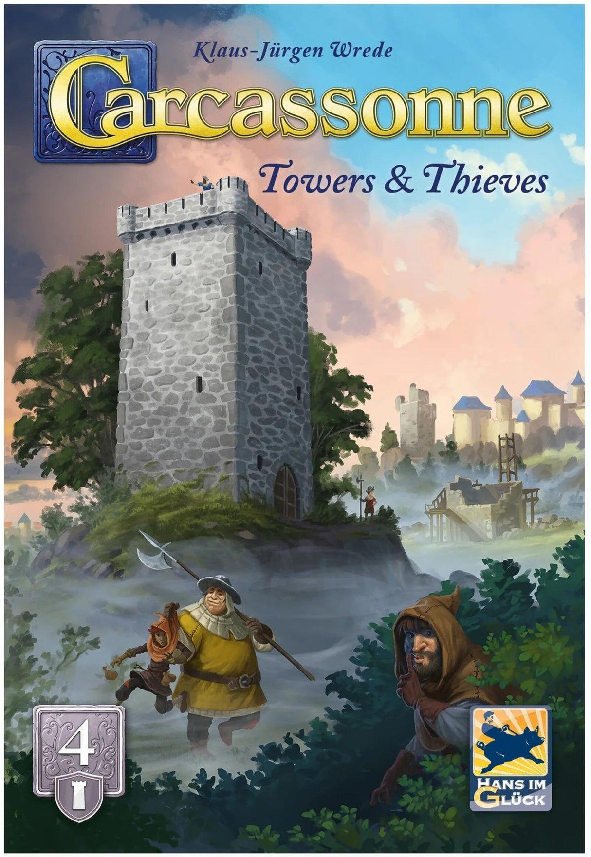 Carcassonne Expansion 4 - Towers and Thieves (2025 Redesign)