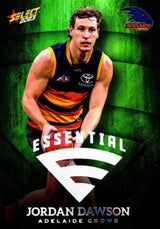 Adelaide Crows Team Set, Emerald Green Essential, 2023 Select AFL Footy Stars