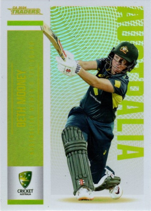 Beth Mooney, Gold Parallel, 2024-25 TLA CA Cricket Traders