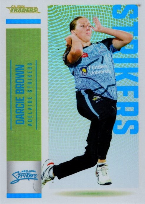 Darcie Brown, Gold Parallel, 2024-25 TLA CA Cricket Traders