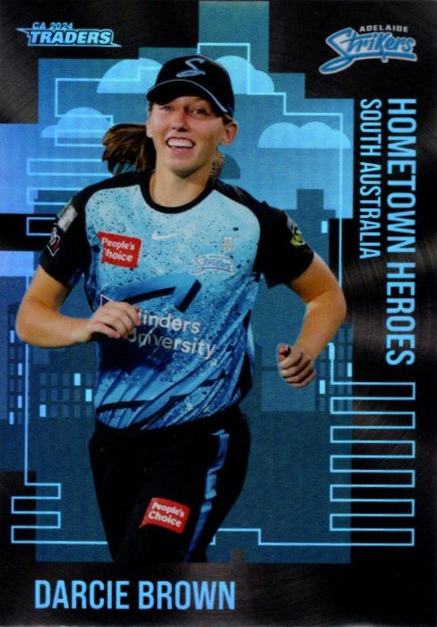 Darcie Brown, Hometown Heroes Platinum, 2024-25 TLA CA Cricket Traders