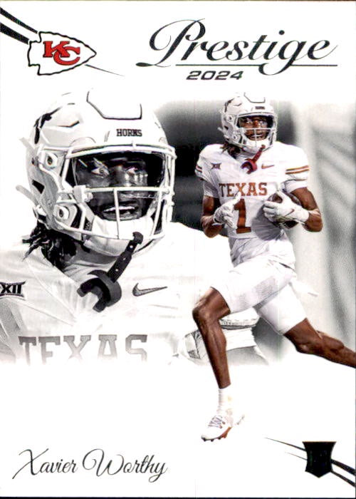 Xavier Worthy, RC, 2024 Panini Prestige Football NFL