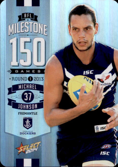 Michael Johnson, 150 Game Milestone, 2014 Select AFL Champions