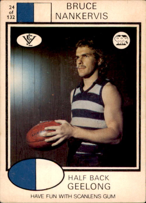 Bruce Nankervis, 1975 Scanlens VFL