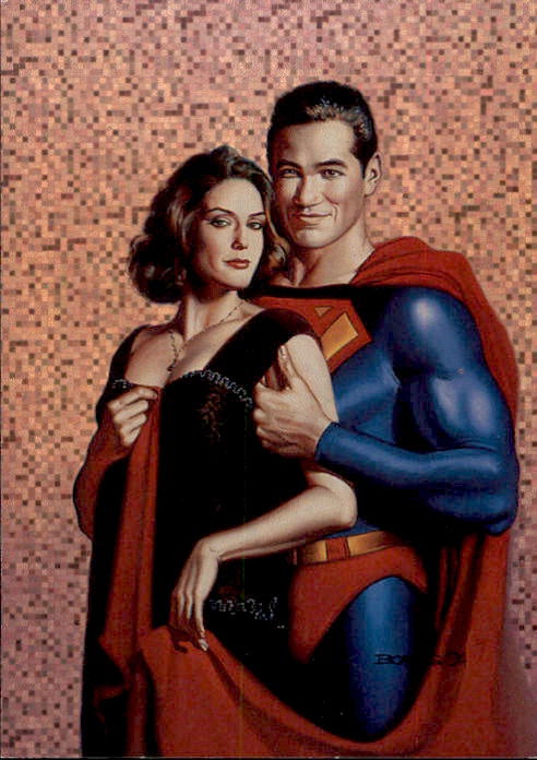 Holochip Etched Foil BJ6, Lois & Clark - The New Adventures of Superman, 1995 Skybox