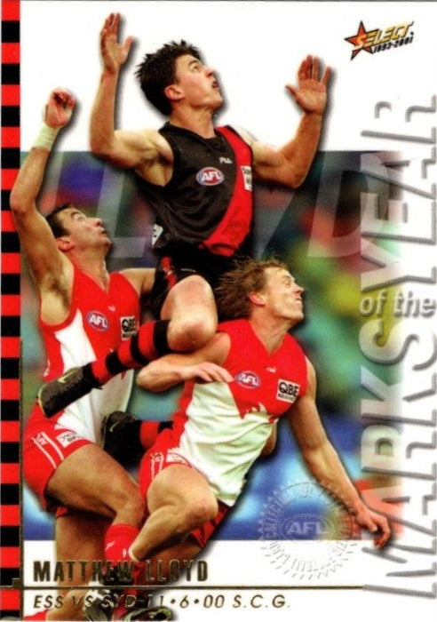 Matthew Lloyd, Marks of the Year, 2001 Select AFL Authentic