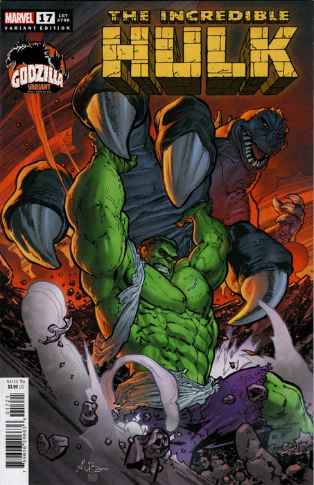 The Incredible Hulk, Vol. 4, #17 Godzilla Variant Comic