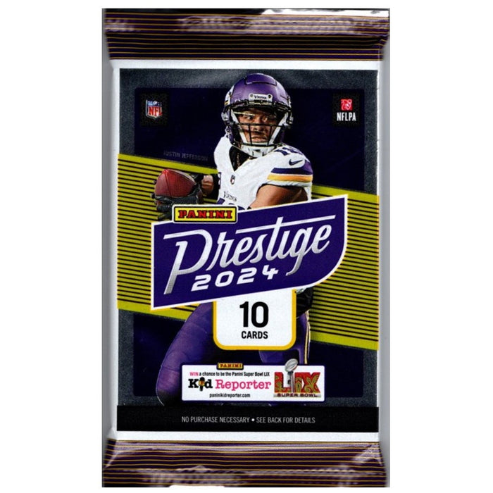 2024 Panini Prestige Football NFL Retail Pack