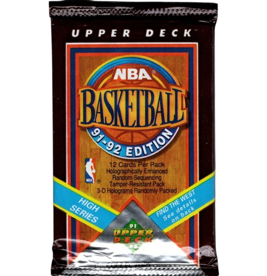 1991-92 Upper Deck Basketball High Series NBA Pack