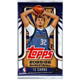 2025-26 Topps Basketball NBA Value Box / Blaster