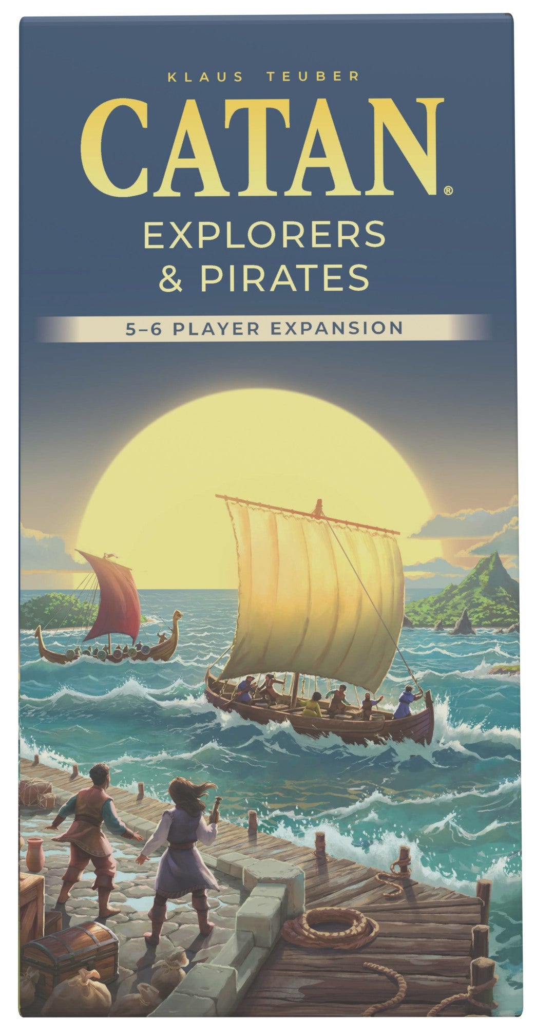 CATAN (6th Edition) - Explorers and Pirates 5-6 Player Expansion