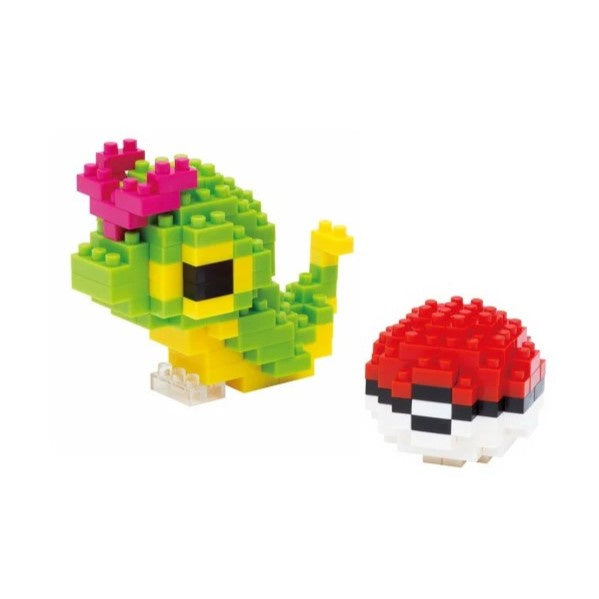 Pokemon - Caterpie & Poke Ball - nanoblock - NBPM_010