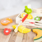 Melissa & Doug - Wooden Cutting Fruit Play Food