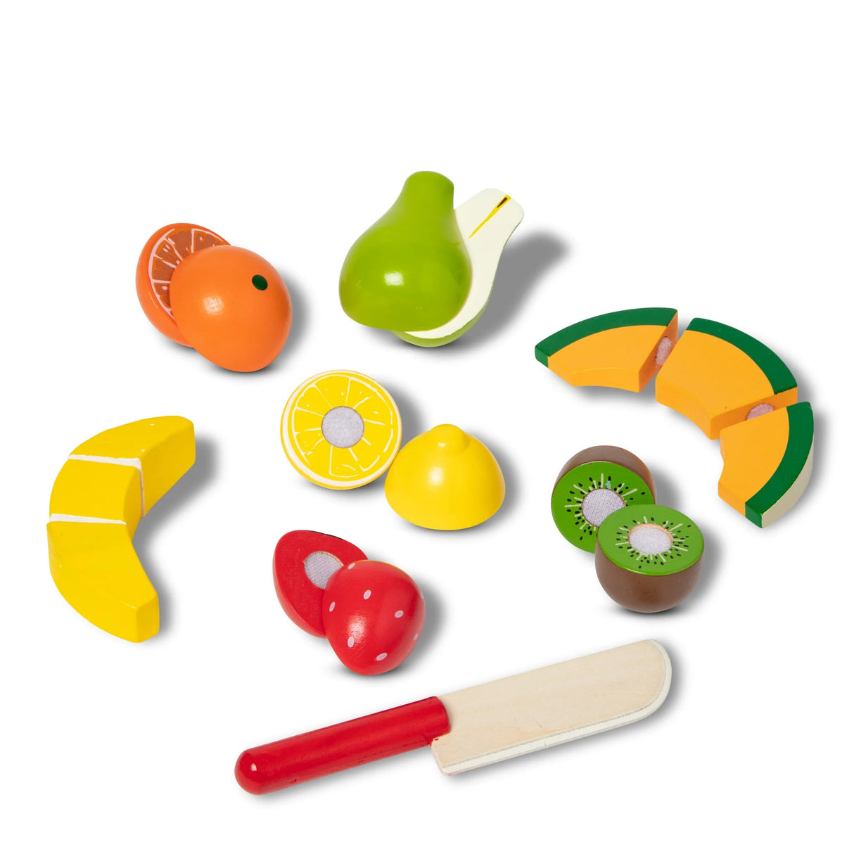 Melissa & Doug - Wooden Cutting Fruit Play Food