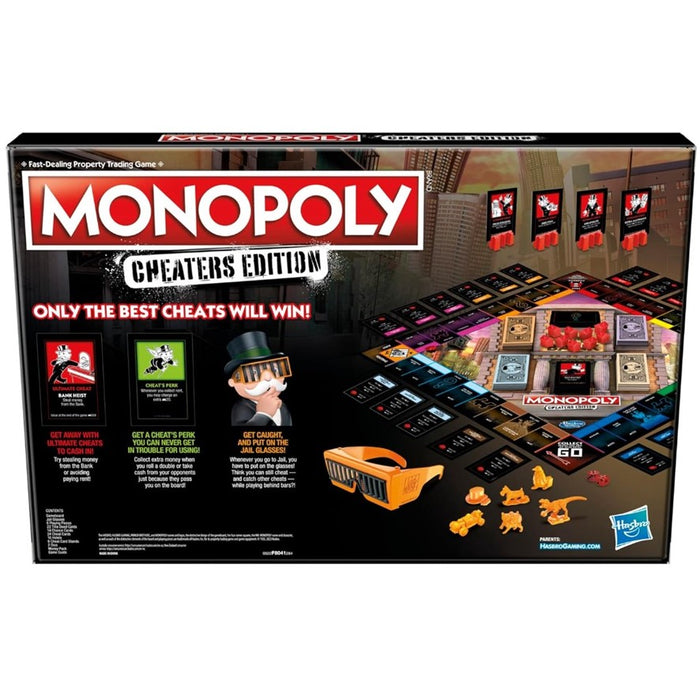 Monopoly: Cheaters 2.0 - Family Board Game