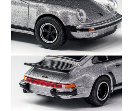 1975 Porsche 930 Turbo, Silver - Majorette: Collection Deluxe, 1:64 Scale Diecast Car