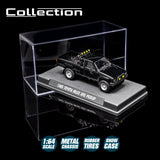 1985 Toyota Hilux SR5 Pick Up Black - Majorette: Collection Deluxe, 1:64 Scale Diecast Car