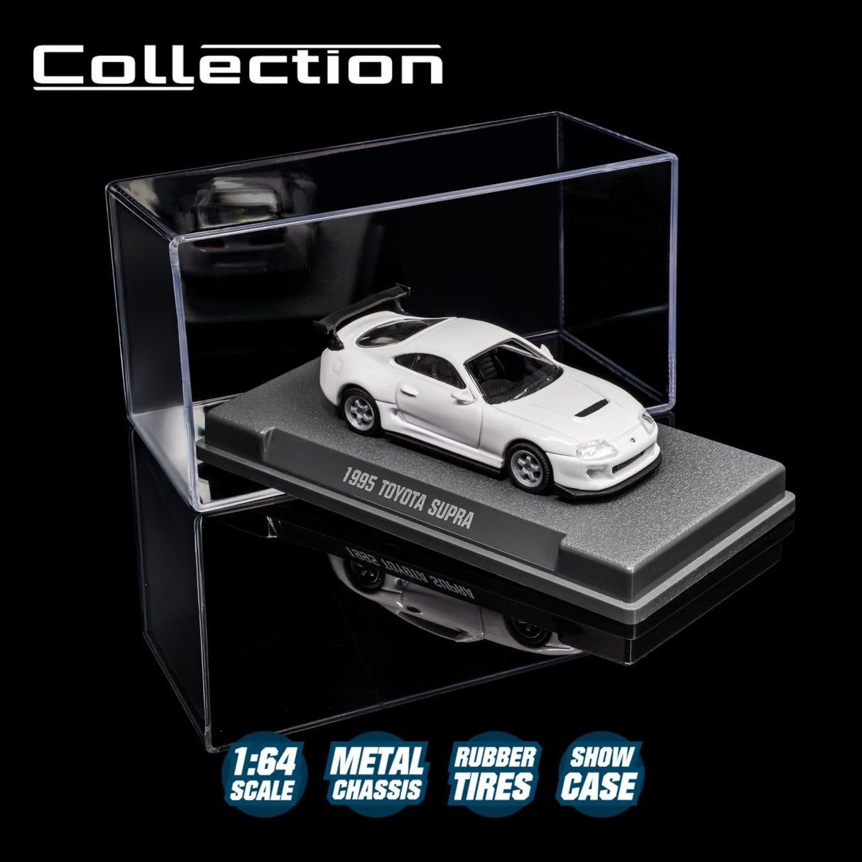 1995 Toyota Supra - Majorette: Collection Deluxe, 1:64 Scale Diecast Car