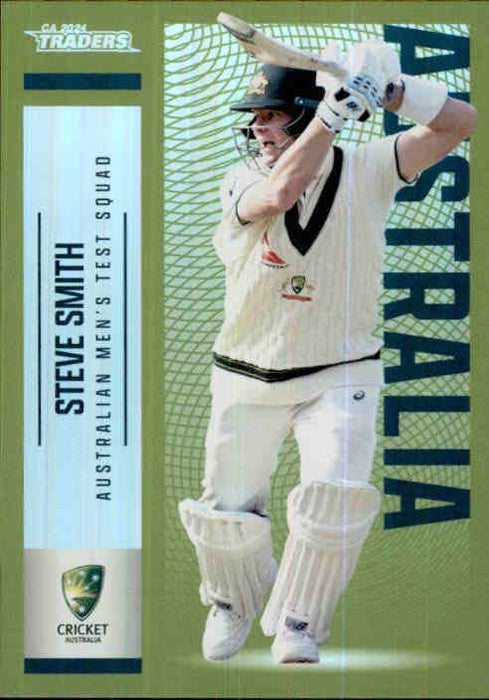 Steve Smith, P009, Parallel, 2024-25 TLA CA Cricket Traders