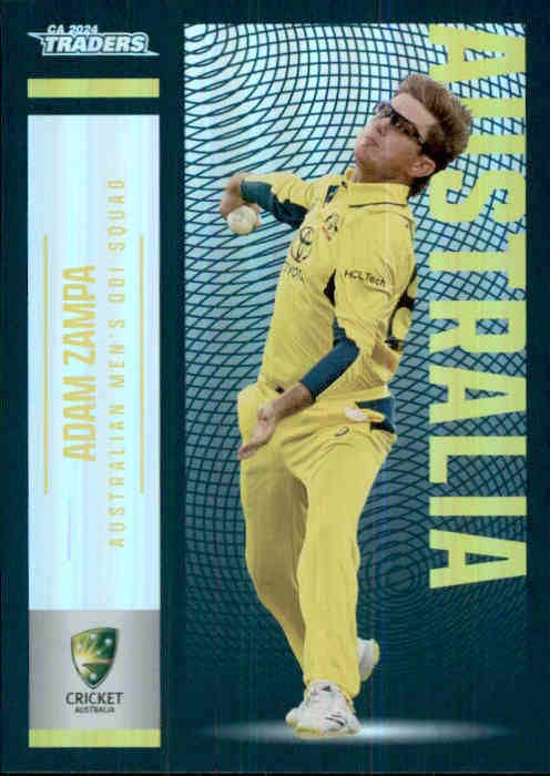 Adam Zampa, P018, Parallel, 2024-25 TLA CA Cricket Traders