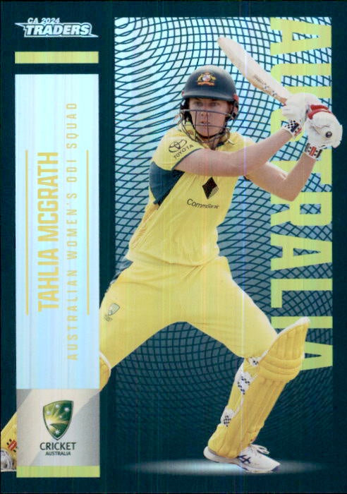 Tahlia McGrath, P042, Parallel, 2024-25 TLA CA Cricket Traders