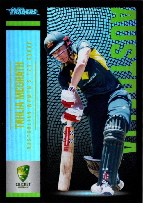 Tahlia McGrath, P049, Parallel, 2024-25 TLA CA Cricket Traders