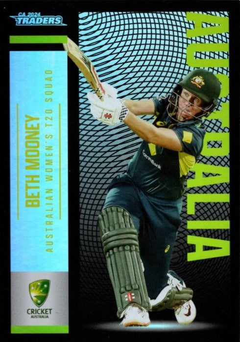 Beth Mooney, P051, Parallel, 2024-25 TLA CA Cricket Traders