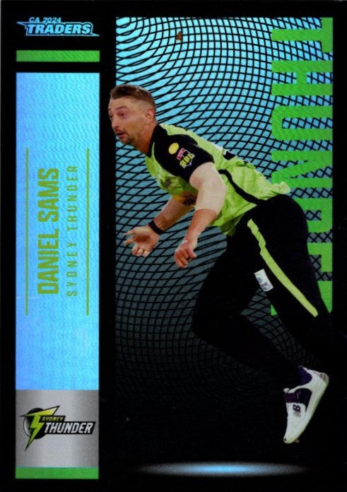 Daniel Sams, P145, Parallel, 2024-25 TLA CA Cricket Traders