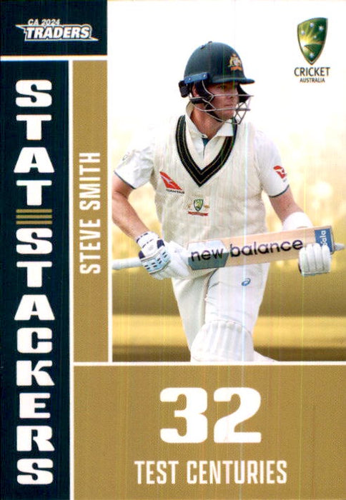 Steve Smith, Stat Stackers, 2024-25 TLA CA Cricket Traders