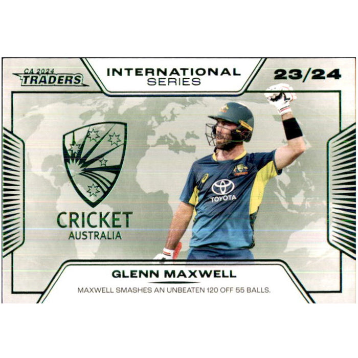 Glenn Maxwell, International Series, 2024-25 TLA CA Cricket Traders