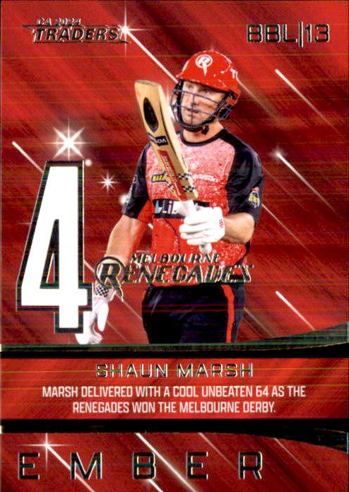 Shaun Marsh, Season to Remember, 2024-25 TLA CA Cricket Traders