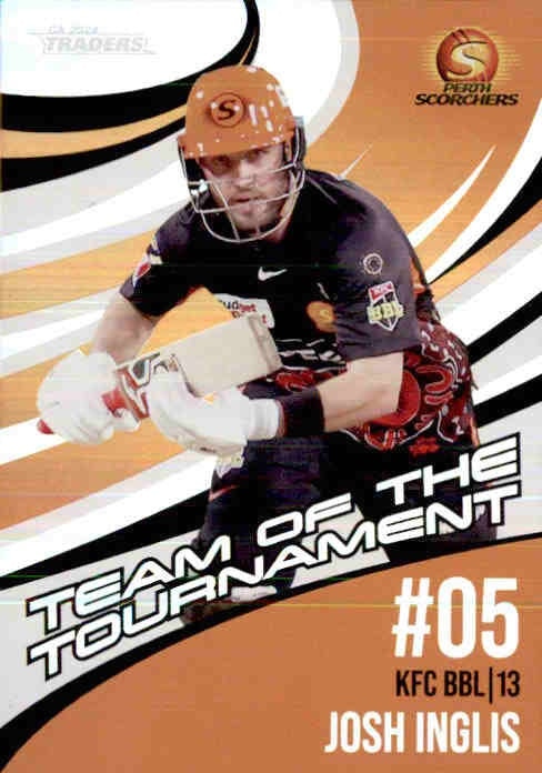 Josh Inglis, Team of the Tournament, 2024-25 TLA CA Cricket Traders