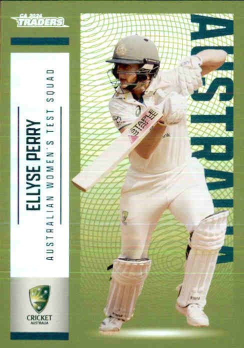 Ellyse Perry, P035, Parallel, 2024-25 TLA CA Cricket Traders