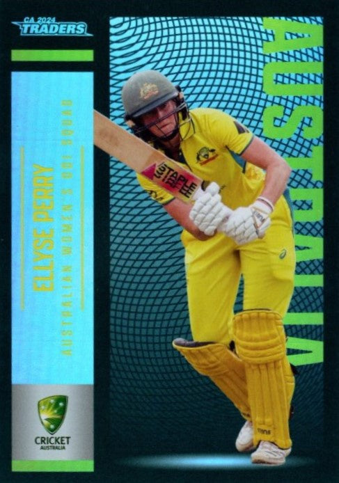 Ellyse Perry, P044, Parallel, 2024-25 TLA CA Cricket Traders