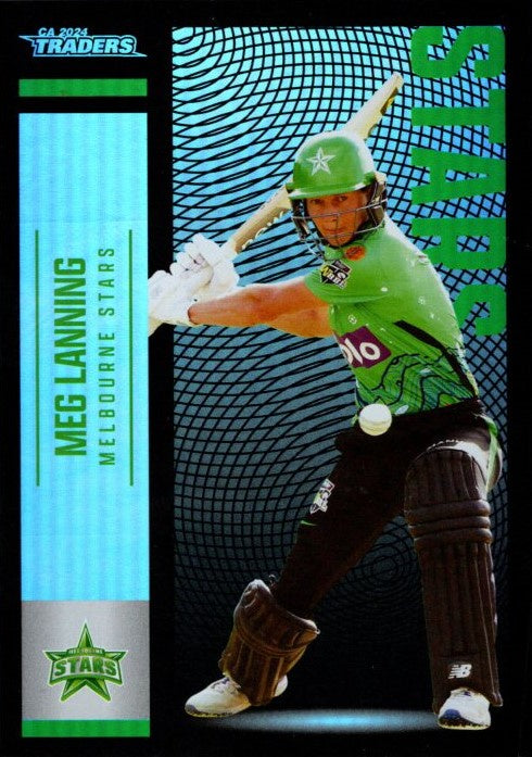Meg Lanning, P113, Parallel, 2024-25 TLA CA Cricket Traders