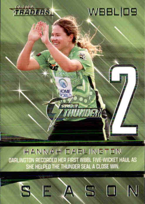 Hannah Darlington, Season to Remember, 2024-25 TLA CA Cricket Traders
