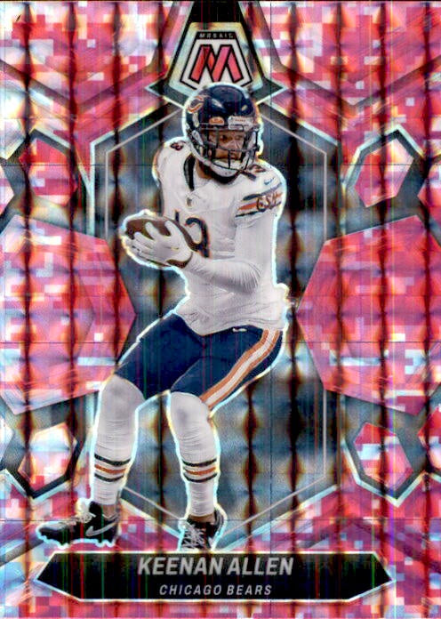 Keenan Allen, Pink Prizm, 2024 Panini Mosaic Football NFL