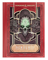 D&D Dungeons & Dragons Arcana Unleashed Deadfall Hardcover Alternative Cover