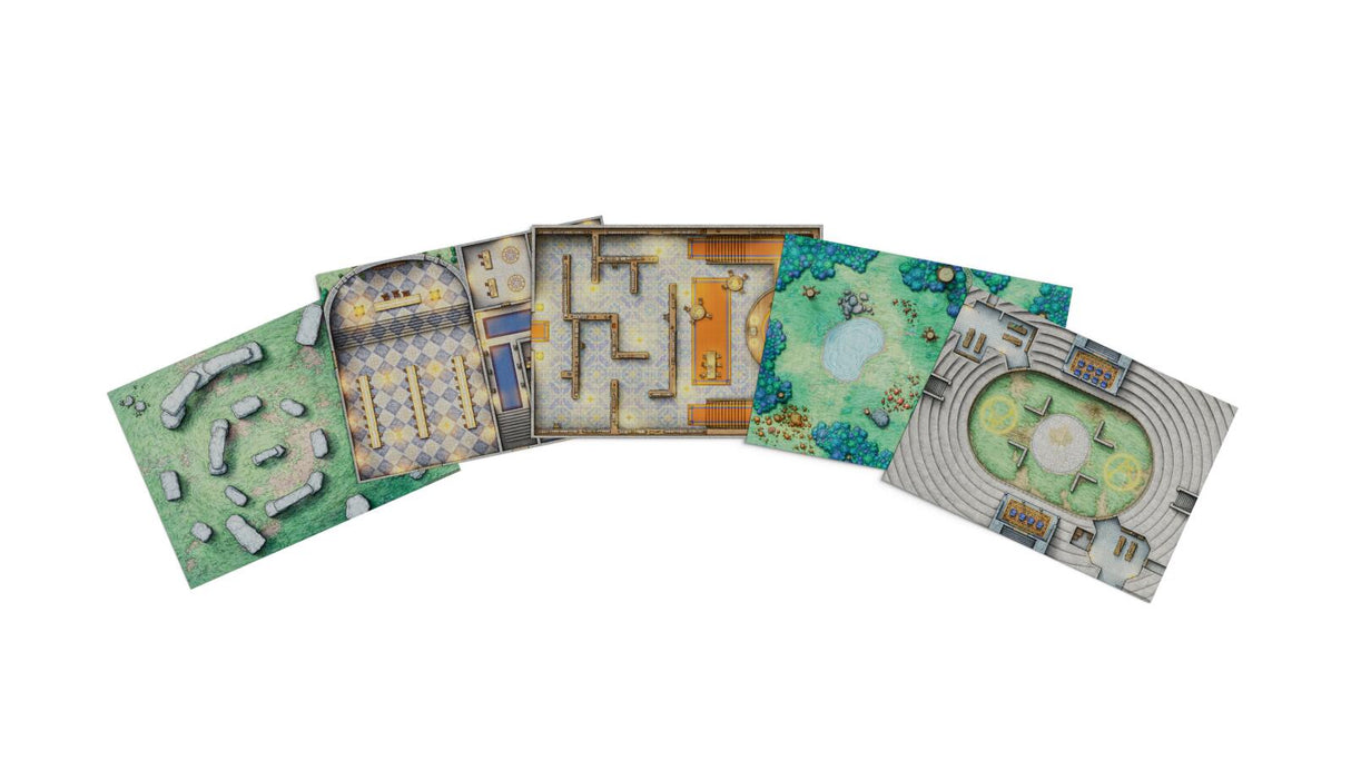 D&D Dungeons & Dragons Arcana Unleashed Map Pack