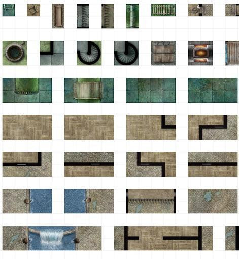 Dungeons & Dragons Dungeon Tiles Reincarnated City