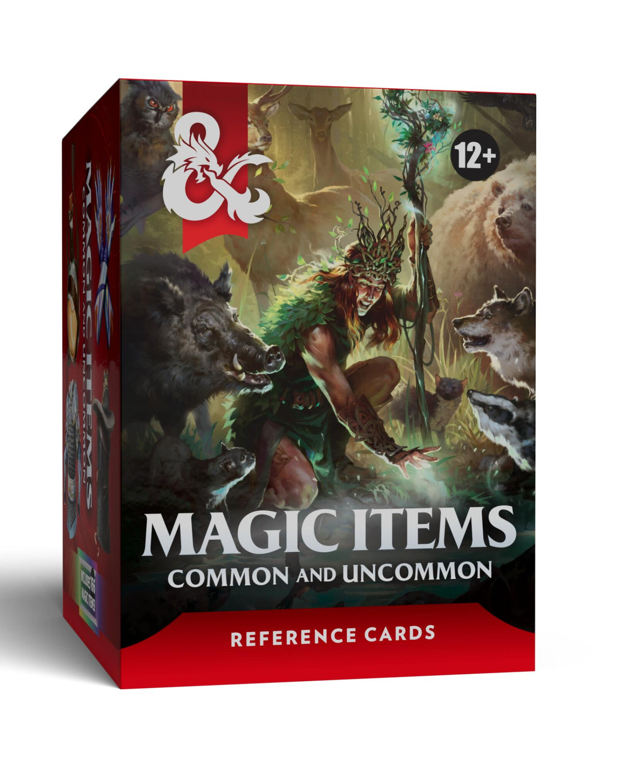 D&D Dungeons & Dragons Reference Cards Magic Items Common and Uncommon
