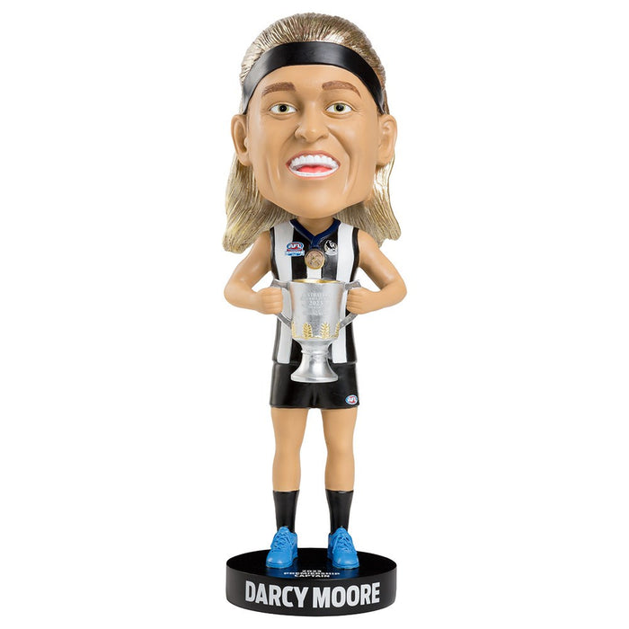 LARGE Darcy Moore, Premiership Cup, Collectable Bobblehead