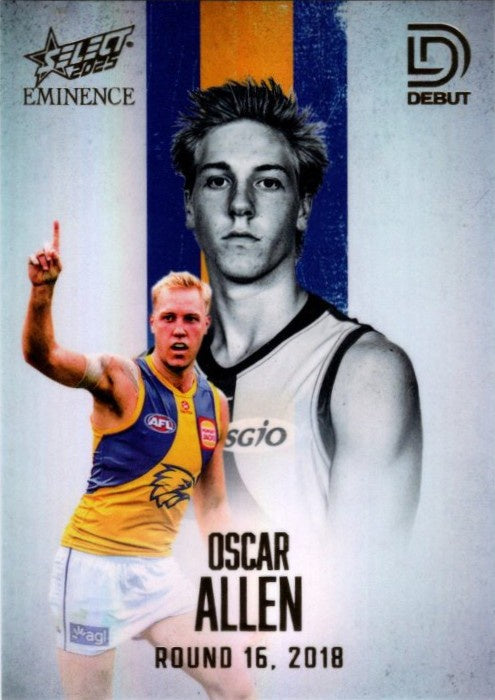 Oscar Allen, Debut, 2025 Select AFL Eminence