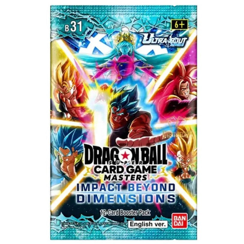 Dragon Ball Super Card Game: Masters – Ultra Bout – Set 4: Impact Beyond Dimensions Booster Box [B31]
