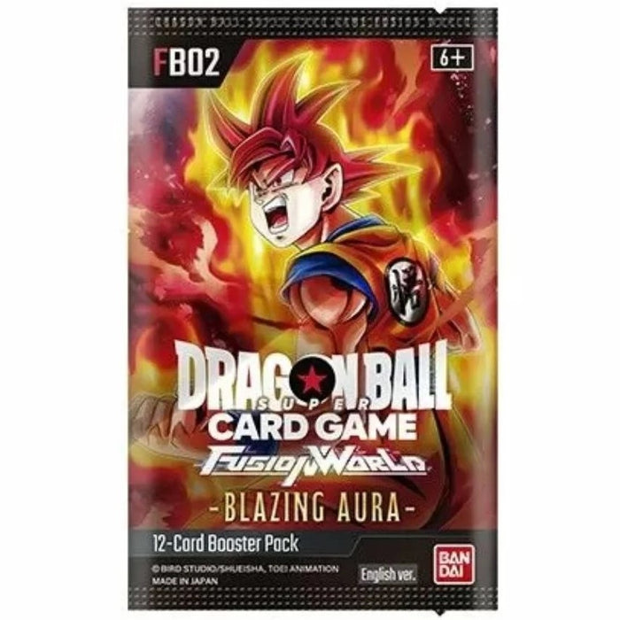 Dragon Ball Super Card Game Fusion World Blazing Aura Booster Box  [FB02]